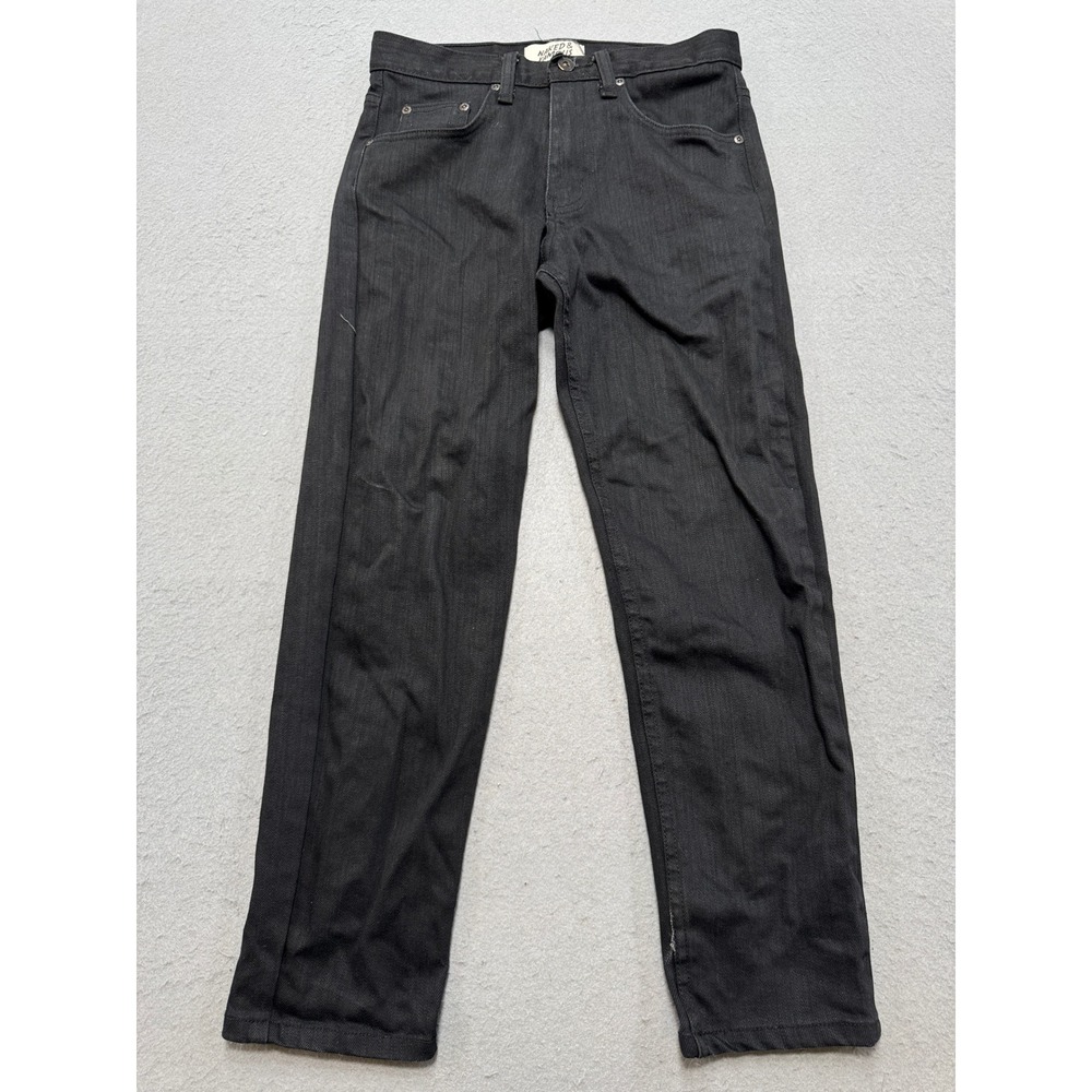 Naked & Famous Jeans Men's 28 Black Denim Power Stretch Slim Fit Tapered Canada